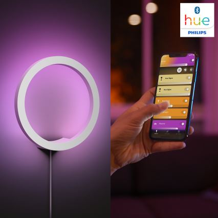 Philips 40901/31/P9 - LED Stenska svetilka HUE SANA LED/20W/230V