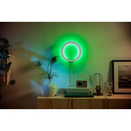 Philips - LED RGBW Zatemnitvena stenska svetilka Hue SANA White in Color Ambiance LED/20W/230V