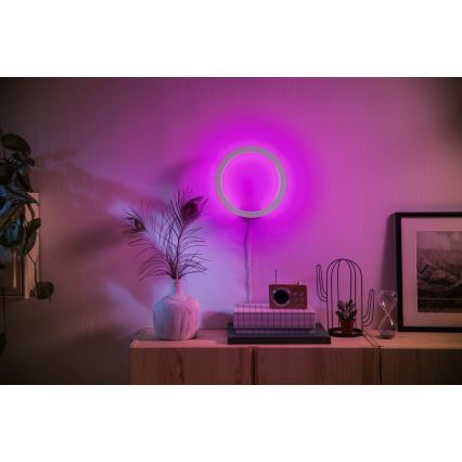 Philips - LED RGBW Zatemnitvena stenska svetilka Hue SANA White in Color Ambiance LED/20W/230V