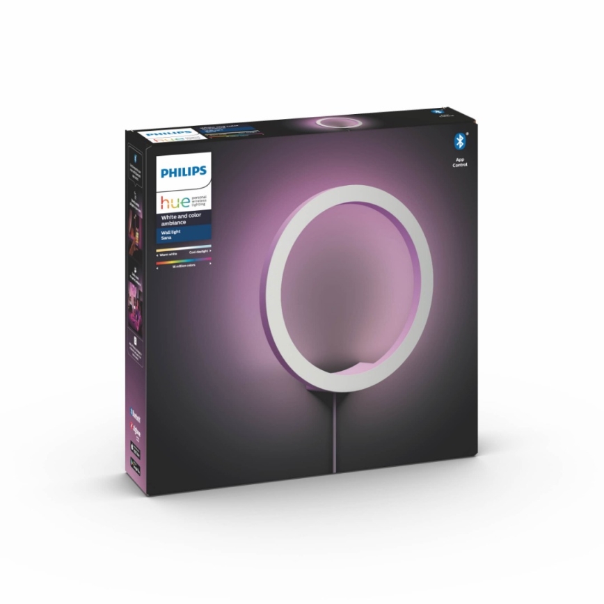 Philips 40901/31/P9 - LED Stenska svetilka HUE SANA LED/20W/230V