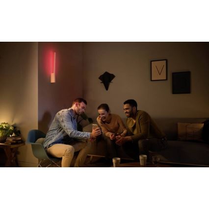 Philips 40902/31/P7 - LED Stenska svetilka HUE LIANE 1xLED/12W/230V