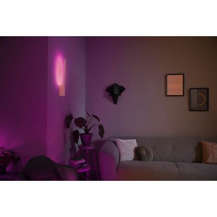 Philips - LED RGBW Zatemnitvena stenska svetilka Hue LIANE White And Color Ambiance 1xLED/12W/230V