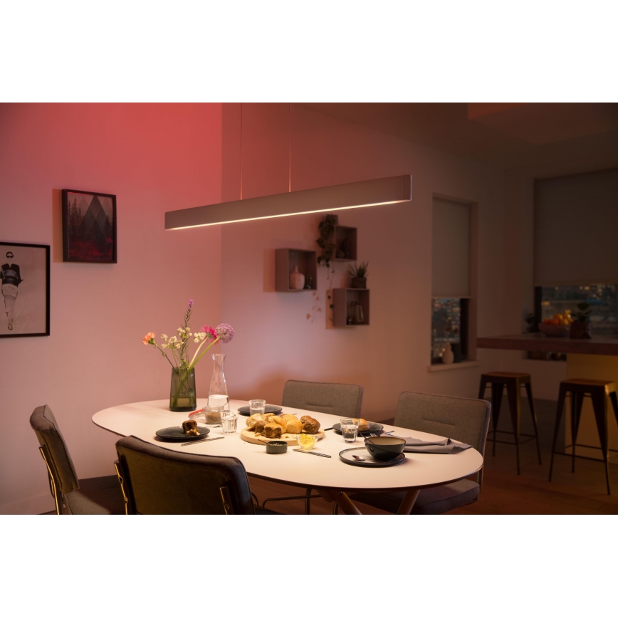 Philips 40903/31/P9 - LED Lestenec na vrvici HUE ENSIS 2xLED/39W/230V