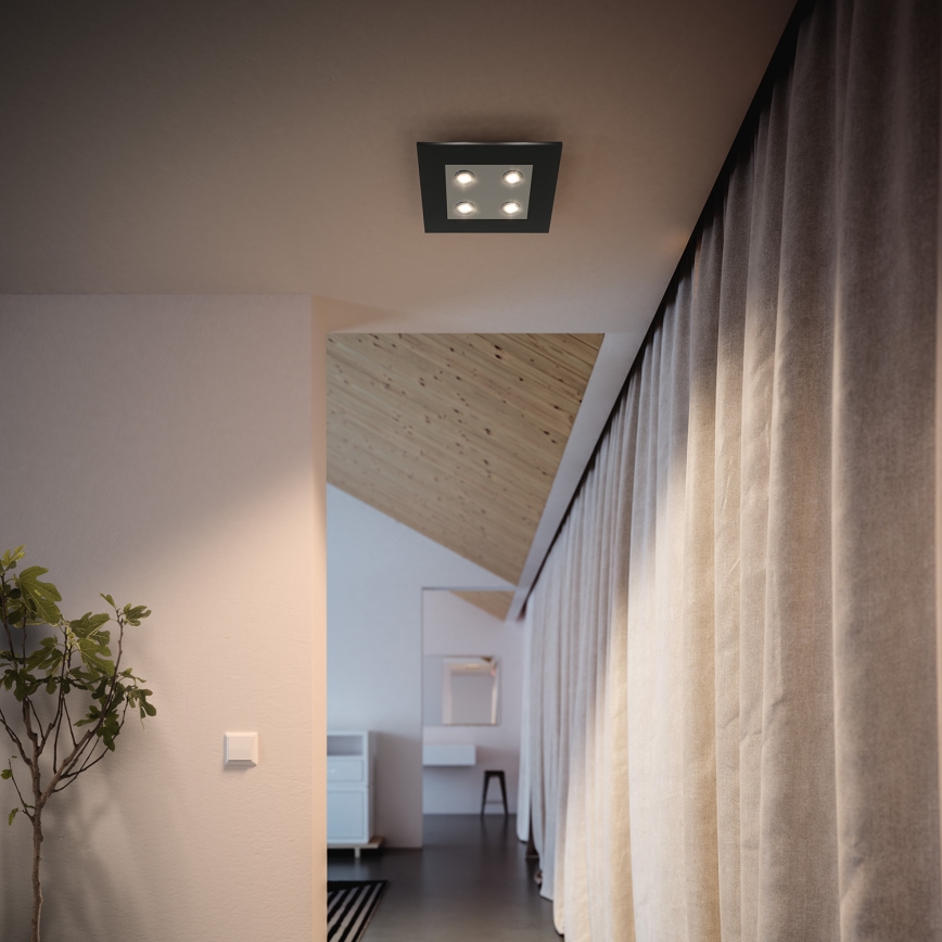 Philips 40925/30/16 - LED stropna svetilka INSTYLE MATRIX 4xLED/4,5W/230V