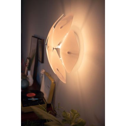 Philips 40963/31/PN - Stenska svetilka MYLIVING CHIFFON 1xE27/60W/230V