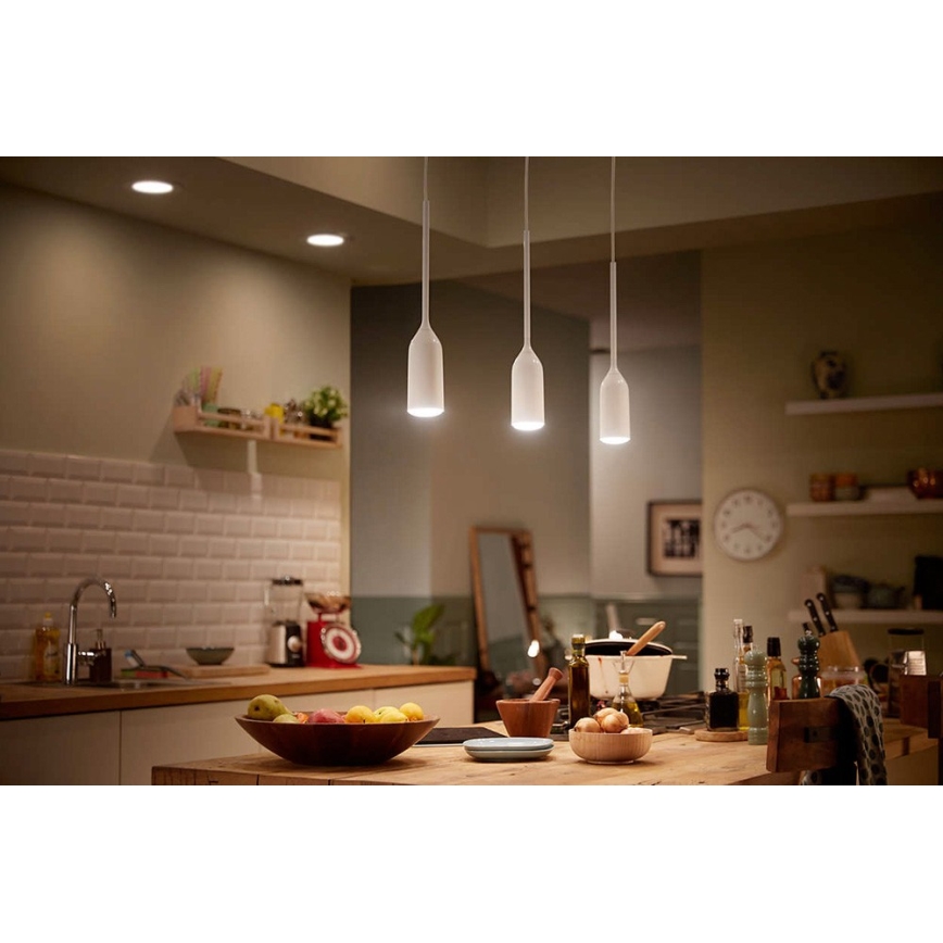 Philips - LED Zatemnitveni lestenec na vrvici Hue DEVOTE 1xE27/9,5W/230V