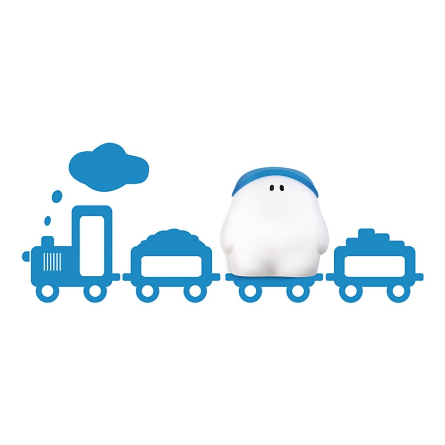 Philips 45630/35/16 - Otroška stenska svetilka MyBUDDY modra 1xE27/15W/230V