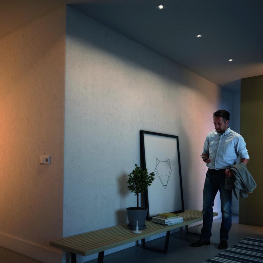 Philips 50123/31/P0 -KOMPLET 3x LED Zatemnitvena vgradna svetilka MYLIVING CASEMENT LED/4,5W/230V
