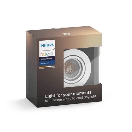 Philips 50411/31/P7 - LED Zatemnitvena svetilka HUE MILLISKIN 1xGU10/5,5W