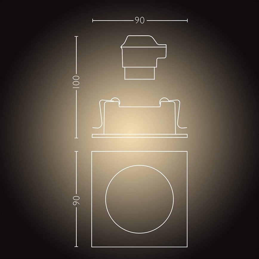 Philips  - LED Zatemnitvena svetilka Hue MILLISKIN 1xGU10/5W/230V