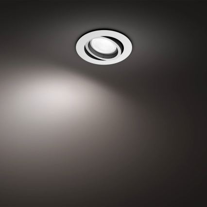 Philips 50451/31/P7 - LED RGB Vgradna svetilka CENTURA 1xGU10/5,7W/230V24V