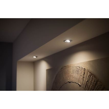Philips 50451/48/P7 - LED RGB Vgradna svetilka HUE CENTURA 1xGU10/5,7W/230V