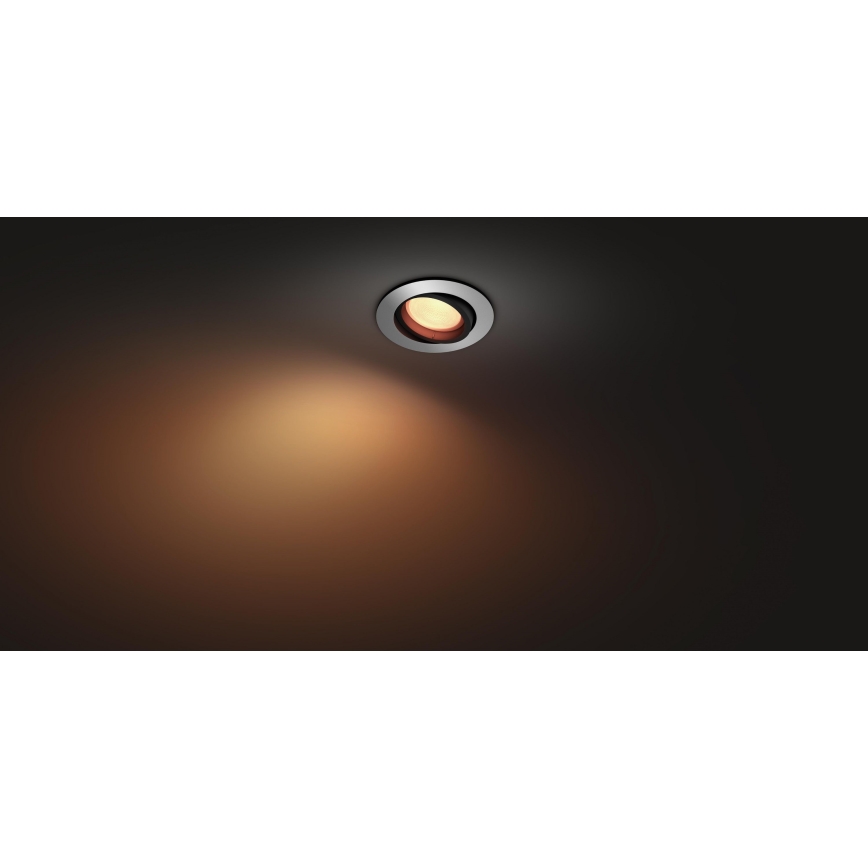 Philips 50451/48/P7 - LED RGB Vgradna svetilka HUE CENTURA 1xGU10/5,7W/230V