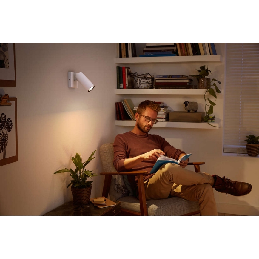 Philips 50461/31/P8 - LED Zatemnitveni reflektor HUE BURATTO 1xGU10/5,5W