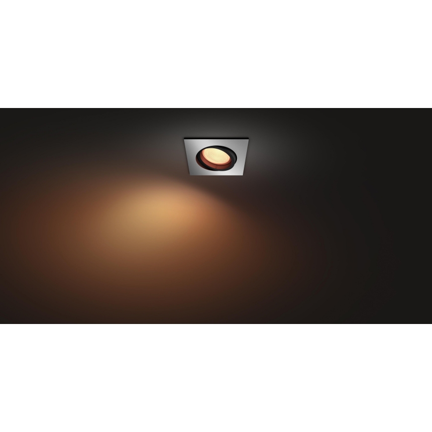 Philips 50551/48/P7 - LED RGB Vgradna svetilka HUE CENTURA 1xGU10/5,7W/230/24V