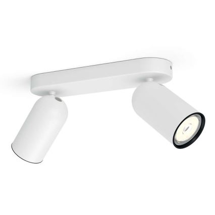 Philips 50582/31/PN - Reflektor MYLIVING PONGEE 2xGU10/5,5W/230V