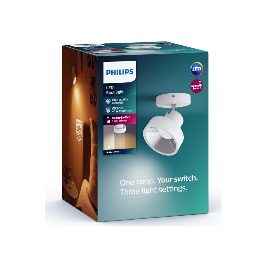 Philips 50601/31/P0 - LED Reflektor BUKKO LED/4,5W/230V