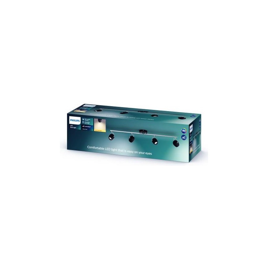 Philips 50614/30/P0 - LED Reflektor RIVANO 4xLED/4,3W/230V