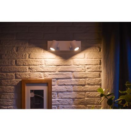 Philips 50622/31/P7 - LED Reflektor HUE ARGENA 2xGU10/5,7W/230V