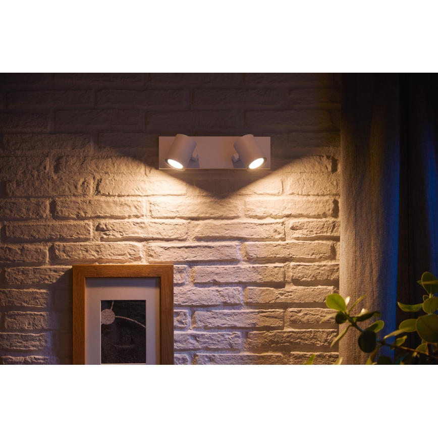 Philips 50622/31/P7 - LED Reflektor HUE ARGENA 2xGU10/5,7W/230V