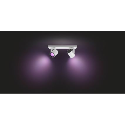 Philips 50622/31/P7 - LED Reflektor HUE ARGENA 2xGU10/5,7W/230V