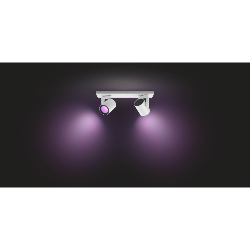 Philips 50622/31/P7 - LED Reflektor HUE ARGENA 2xGU10/5,7W/230V