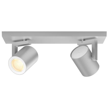 Philips - LED RGBW Zatemnitveni reflektor Hue ARGENA 2xGU10/5,7W/230V