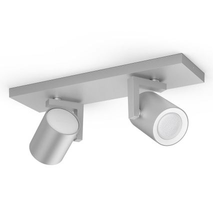 Philips 50622/48/P7 - LED Reflektor HUE ARGENA 2xGU10/5,7W/230V