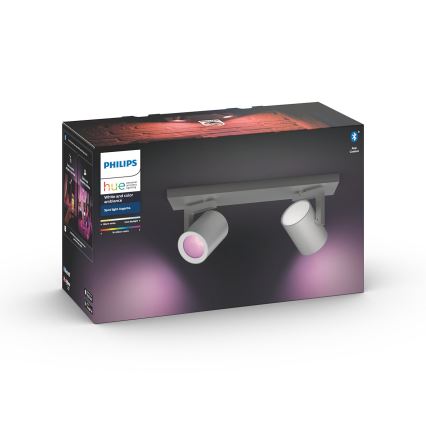 Philips - LED RGBW Zatemnitveni reflektor Hue ARGENA 2xGU10/5,7W/230V