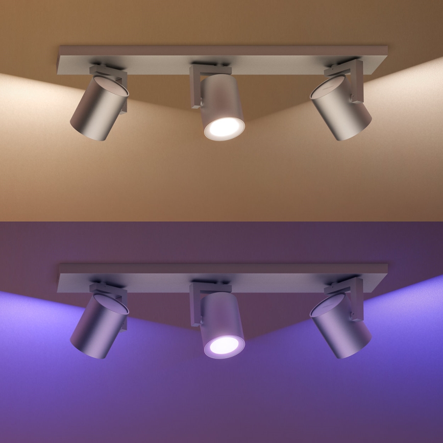 Philips 50623/48/P7 - LED Reflektor HUE ARGENA 3xGU10/5,7W/230V