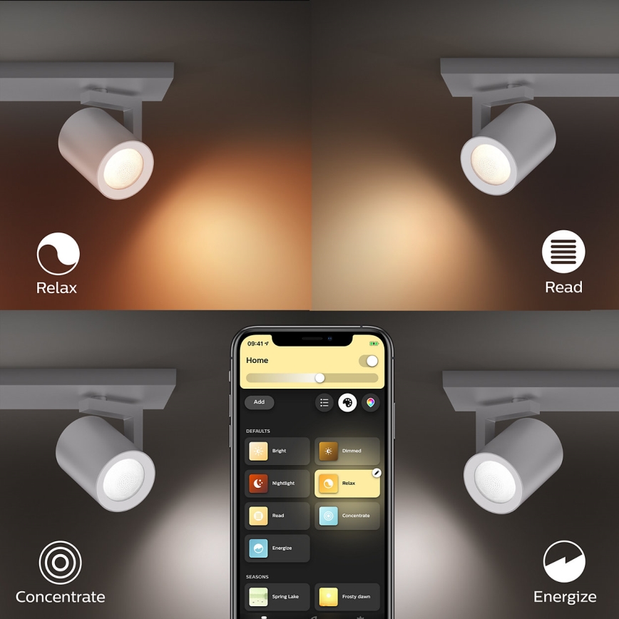 Philips 50624/48/P7 - LED Reflektor HUE ARGENA 4xGU10/5,7W/230V