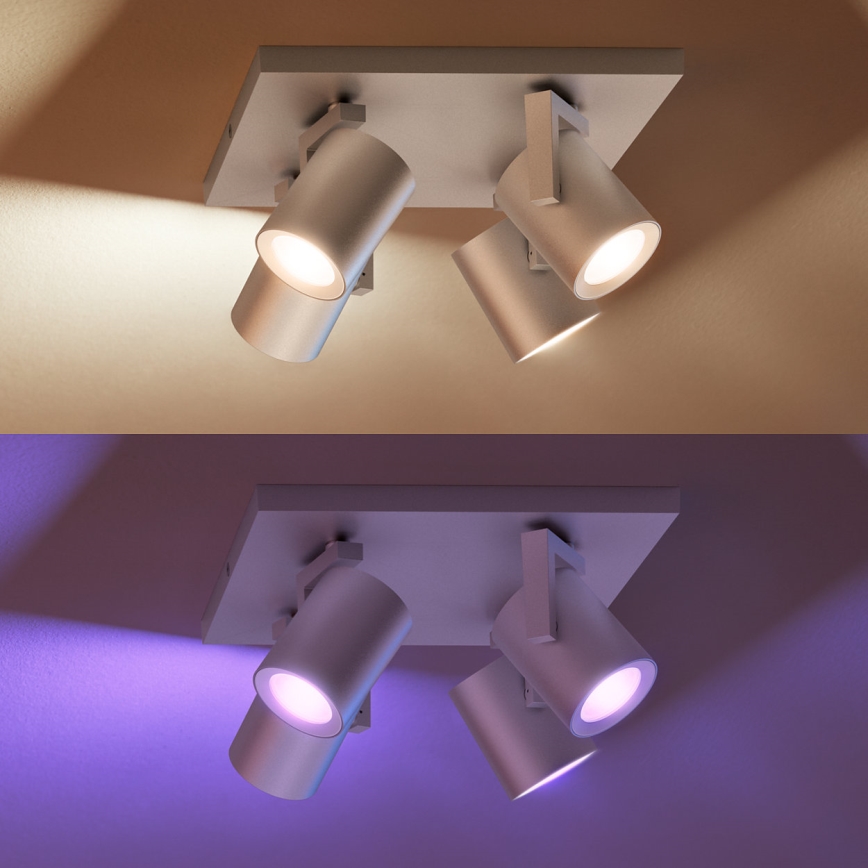 Philips 50624/48/P7 - LED Reflektor HUE ARGENA 4xGU10/5,7W/230V