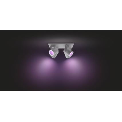 Philips - LED RGBW Zatemnitveni reflektor Hue ARGENA 4xGU10/5,7W/230V