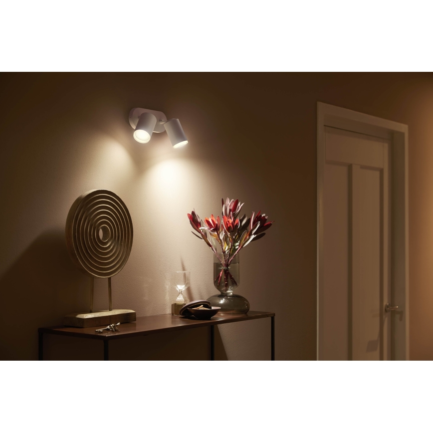 Philips 50632/31/P7 - LED Reflektor HUE FUGATO 2xGU10/5,7W/230V