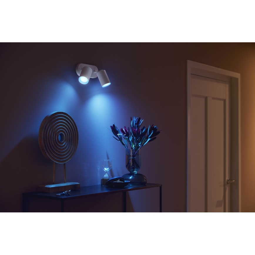 Philips 50632/31/P7 - LED Reflektor HUE FUGATO 2xGU10/5,7W/230V