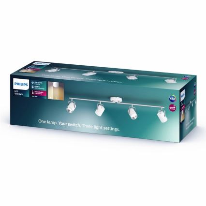 Philips - LED Reflektor 4xLED/4,3W/230V 2200/2500/2700K