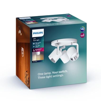 Philips - LED Zatemnitveni reflektor 3xLED/4.5W/230V