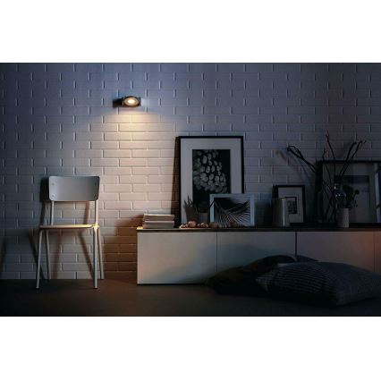 Philips 53150/48/P0 - LED Zatemnitvena stenska svetilka PARTICON LED/4,5W/230V