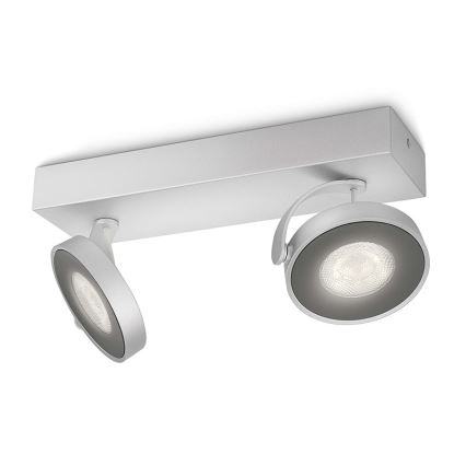 Philips 53172/48/16 - LED reflektor MYLIVING CLOCKWORK 2xLED/4W/230V
