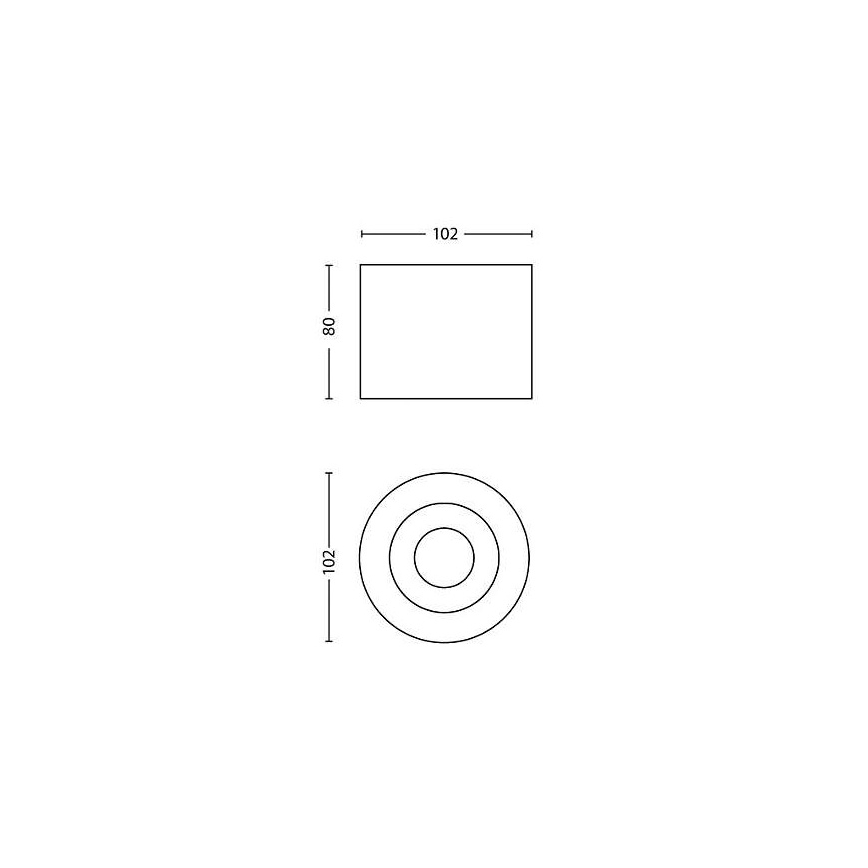 Philips - LED Zatemnitveni reflektor 1xLED/4,5W/230V