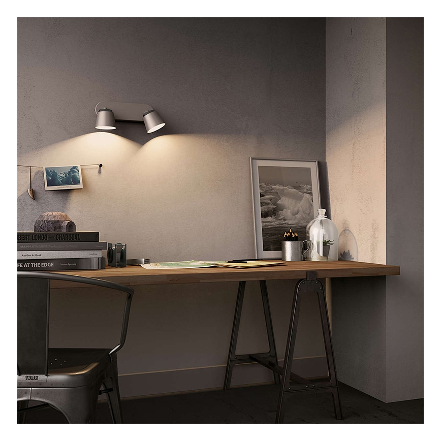 Philips 53342/31/16 - LED reflektor DENDER 2xLED/4W/230V