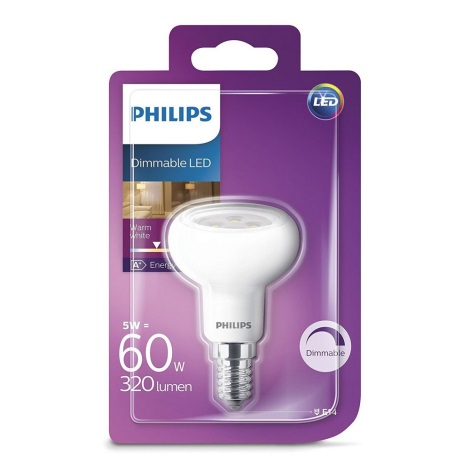 Philips 538638 - LED Zatemnitvena žarnica E14/5W/230V 2700K