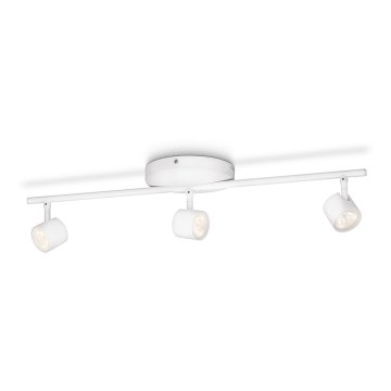 Philips 56246/31/48 - LED Zatemnitveni reflektor STAR 3xLED/4,5W/230V