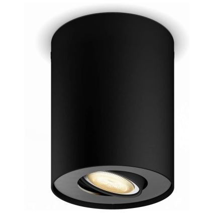 Philips - LED Zatemnitvena svetilka Hue PILLAR 1xGU10/5W/230V + Daljinski upravljalnik