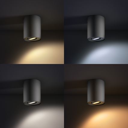 Philips 56330/30/P8 - LED Zatemnitveni reflektor PILLAR HUE 1xGU10/5,5W