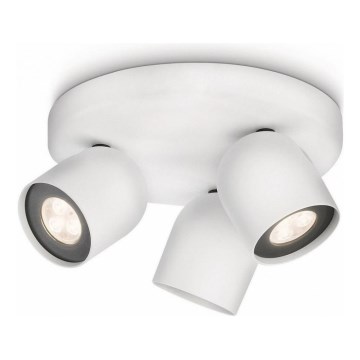 Philips 56493/31/16A - LED Zatemnitveni reflektor MYLIVING ZESTA 3xLED/6W/230V
