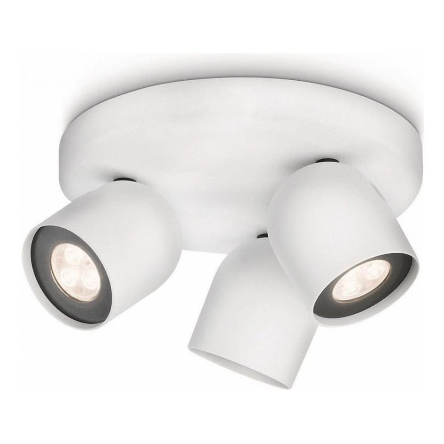 Philips 56493/31/16A - LED Zatemnitveni reflektor MYLIVING ZESTA 3xLED/6W/230V