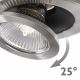 Philips 58215/17/16 - Kopalniška vgradna svetilka MYLIVING SAIPH GU10/6W/230V