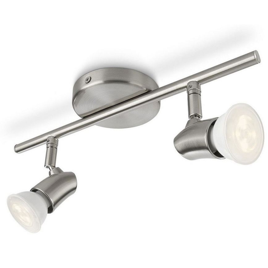 Philips 59112/17/16 - LED Zatemnitveni reflektor KAYA 2xGU10/5,5W/230V