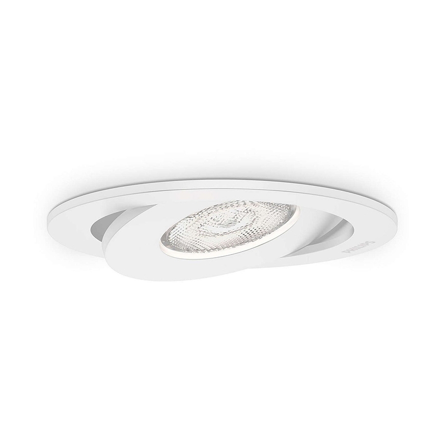 Philips - SET 3x LED Zatemnitvena vgradna svetilka LED/4,5W/230V
